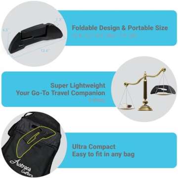 Onmiwod Portable Guitar Stand for Musicians and Performers