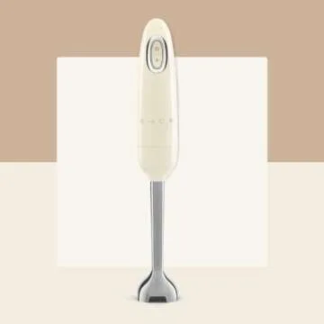 Smeg HBF02CRUS Hand Blender, Cream, One Size
