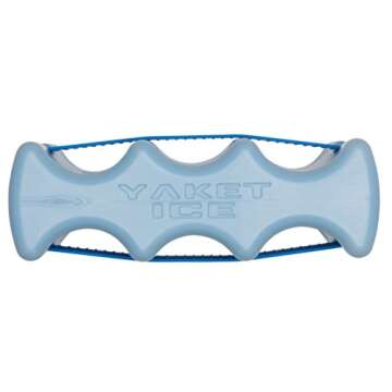 YAKET ICE: Innovative, super cold, extra large 3.3lb. high performance beverage ice pack