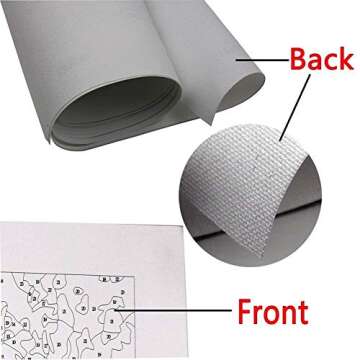 DIY Oil Painting Paint by Number kit for Adults Kids Wall Art Paintings -The Men and Women in Love