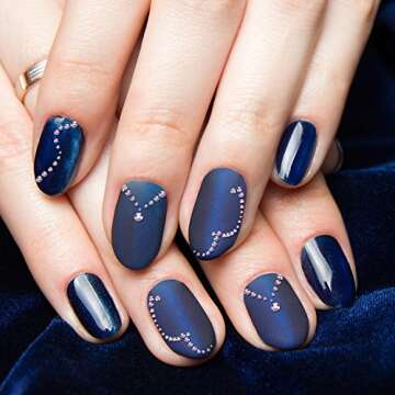 Bememo 3456 Pieces Nail Crystals - Nail Art Rhinestones