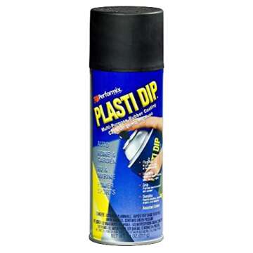 4 PACK PLASTI DIP Multi-Purpose Rubber Coating Spray BLACK 11oz Aerosol