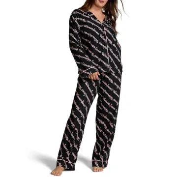 Victoria's Secret Flannel Pajama Set - Cozy, Stylish Sleepwear for Women