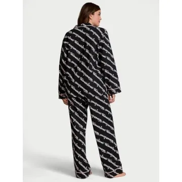 Cozy Victoria's Secret Flannel Pajama Set for Women