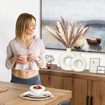 Modern Boho Vase Set for Chic Home Decor Ideas