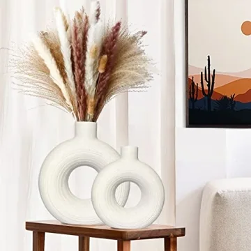 Modern Boho Vase Set for Chic Home Decor Ideas