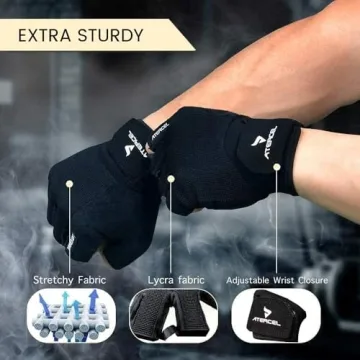 ATERCEL Workout Gloves for Weightlifting and Gym Training