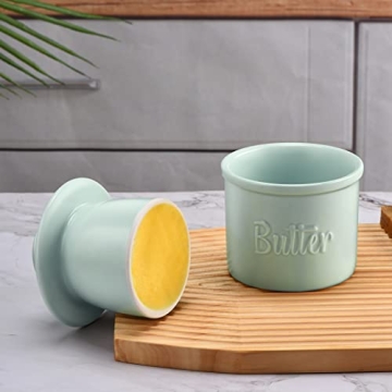 Butter Crock with Spreader for Fresh, Spreadable Butter