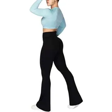 Sunzel Flare Leggings for Women with Tummy Control