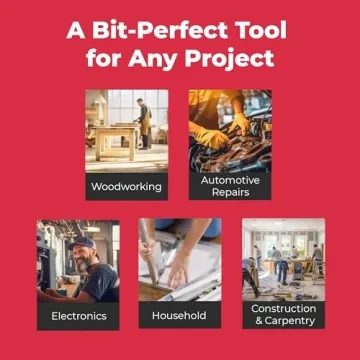 13-in-1 Ratcheting Screwdriver with Ergonomic Grip