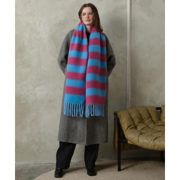 MININAI Oversized Warm Chunky Scarf for Winter Style