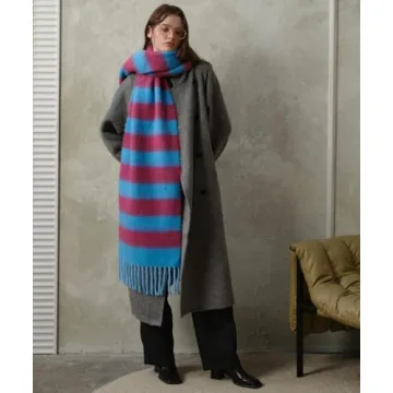 MININAI Oversized Warm Chunky Scarf for Winter Style
