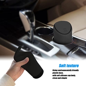 Dewkou Pack-1 Car Trash Can - Compact & Stylish Design