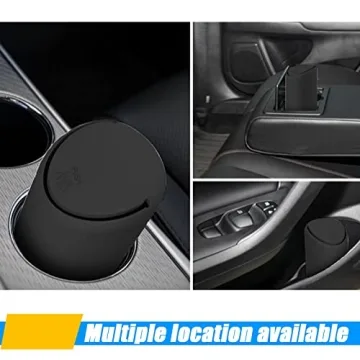 Dewkou Pack-1 Car Trash Can - Compact & Stylish Design