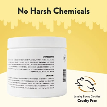 Eczema Honey Cooling Face & Body Rounds - 50 Cotton Pads