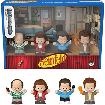 Little People Collector Seinfeld TV Series Special Edition Figure Set, 4 Characters for Adults & Fan...