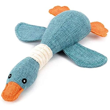 Vitscan Dog Toys for Aggressive Chewers Small Breeds and Squeaky Goose Pet Toys for Puppy Teething C...