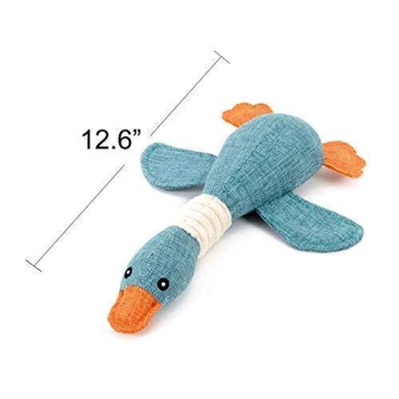 Vitscan Goose Dog Toy for Small Breed Chewers
