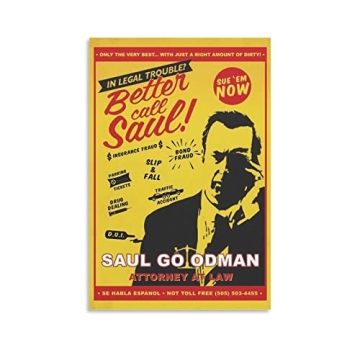 Explore the FUWE Better Call Saul Vintage Poster