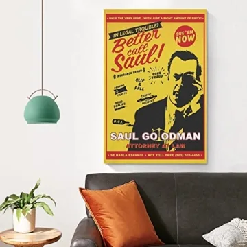 Explore the FUWE Better Call Saul Vintage Poster