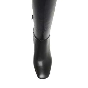 Steve Madden Women's Lizah Knee High Boot, Sleek Black Design