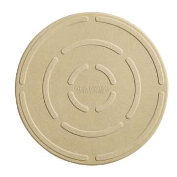 Old Stone Pizza Kitchen Round Pizza Stone for Oven and Grill, 16-Inch