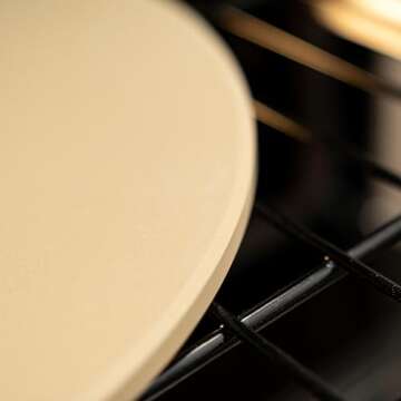 Old Stone Pizza Kitchen Round Pizza Stone for Oven and Grill, 16-Inch