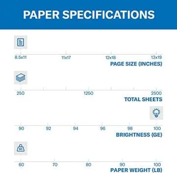 Hammermill Cardstock - Premium Color Copy, 60 lb, 250 Sheets