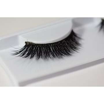4 Pairs of Miss Lash 100% Handmade Tapered 3D Volume Lash M317 - Enhance Your Look!