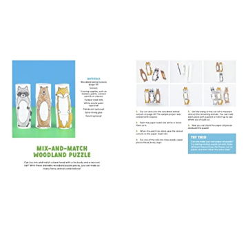 Cut & Color Crafts for Kids with 35 Fun Recycled Activities