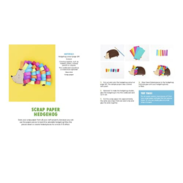 Cut & Color Crafts for Kids with 35 Fun Recycled Activities