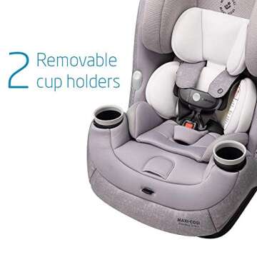 Maxi-Cosi Pria Max 3-in-1 Convertible Car Seat, Nomad Grey