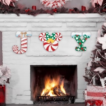 Buy Christmas Joy Door Sign Wooden Home Decoration