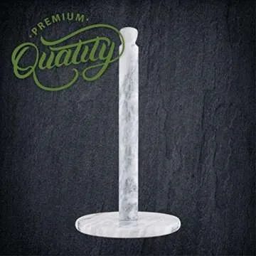 Stylish Homeries Marble Paper Towel Holder for Modern Kitchens
