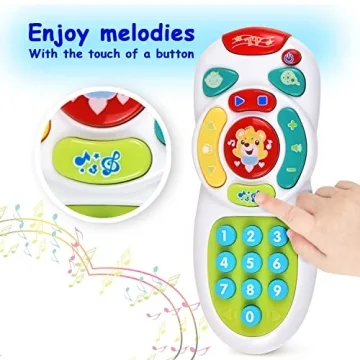 Tuko Baby Remote Toy with Sounds & Lights for Infants
