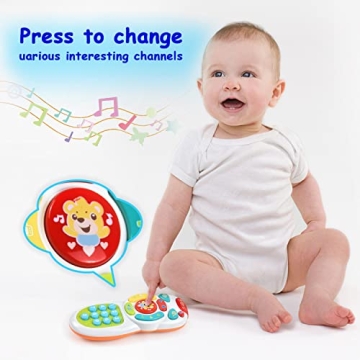 Tuko Baby Remote Toy with Sounds & Lights for Infants