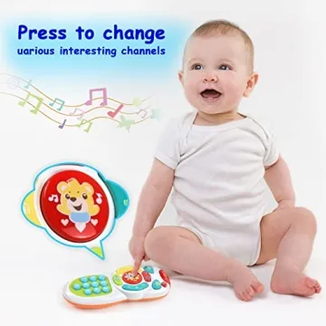 Tuko Baby Remote Toy with Sounds & Lights for Infants