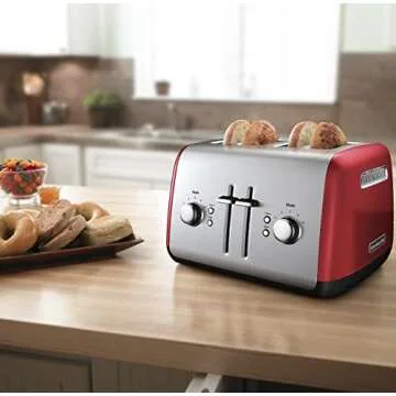KitchenAid 4-Slice Toaster Perfect for All Bread Types