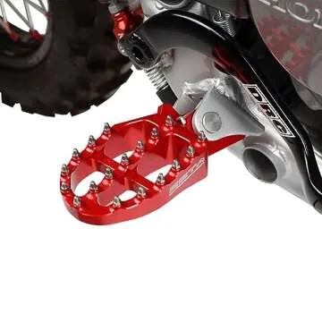 CRF Red Aluminum Foot Peg for Ultimate Performance