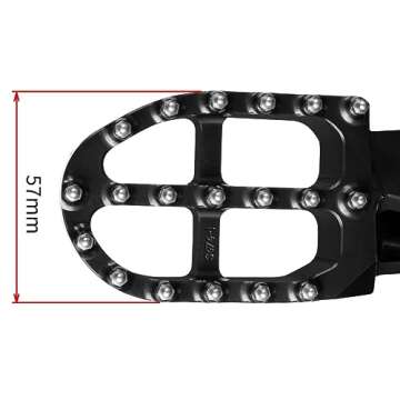 CRF RED ALUMINUM FOOT PEG