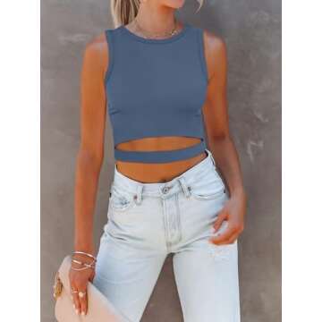 Stylish ANRABESS Sleeveless Tank Top - Your Summer Essential!