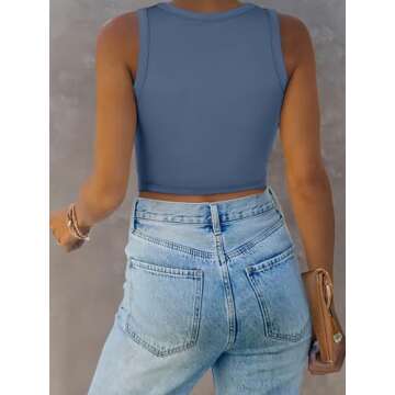 Stylish ANRABESS Sleeveless Tank Top - Your Summer Essential!