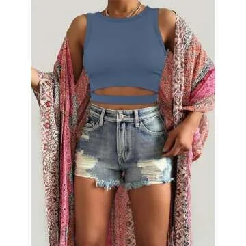 Stylish ANRABESS Sleeveless Tank Top - Your Summer Essential!