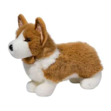 Douglas Ingrid Corgi Plush Animal for Kids and Collectors