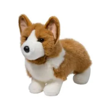 Douglas Ingrid Corgi Plush Animal for Kids and Collectors