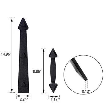 Magnetic Garage Door Accent Kit - No Drill Required