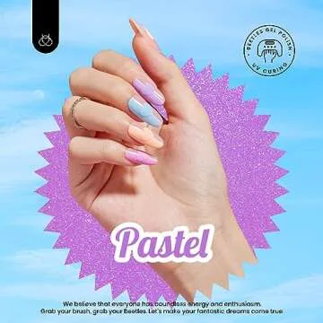 Beetles Gel Nail Polish Set Unicorn Collection 6 Shades