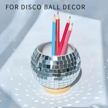 FlidRunest Disco Pen Holder - Luxurious Desk Accessory
