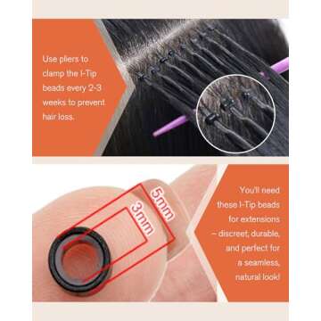 Sunny Hair 22" I Tip Human Hair Extensions for Volume