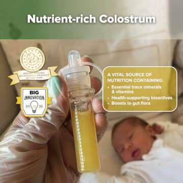 haakaa Manual Breast Pump 5oz/150ml & Silicone Colostrum Collector Kit Ready-to-Use Pack (0.1oz/4ml, 6pcs)